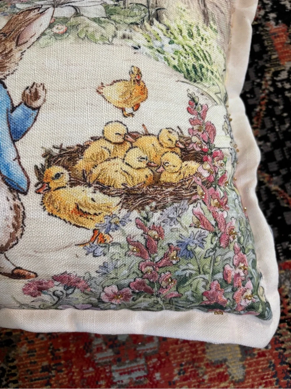 Beatrix Potter rabbit 🐰 PETER RABBIT Decorative Pillow 14